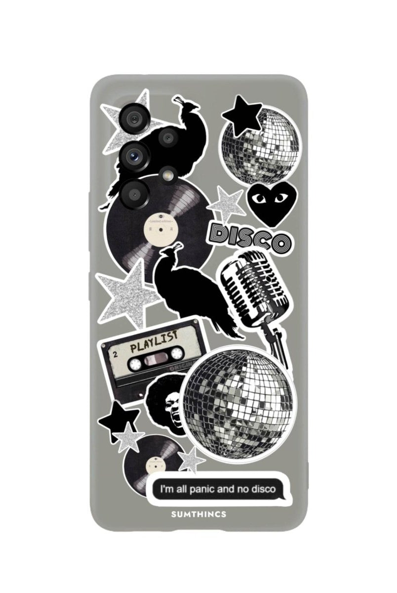 Samsung A06 Disco Stickers Premium Telefon Kılıfı - SUMTHINCS