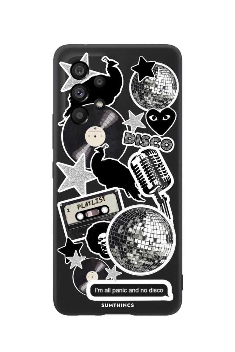 Samsung A06 Disco Stickers Premium Telefon Kılıfı - SUMTHINCS