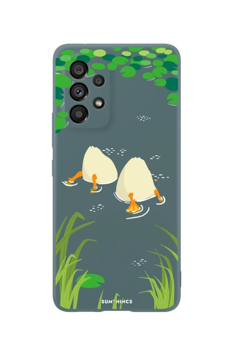 Samsung A06 Ducks Premium Telefon Kılıfı Kaktüs Yeşili - SUMTHINCS