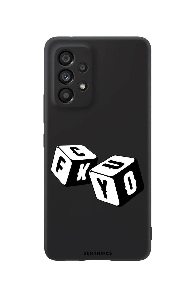 Samsung A06 Fck You Premium Telefon Kılıfı Siyah - SUMTHINCS