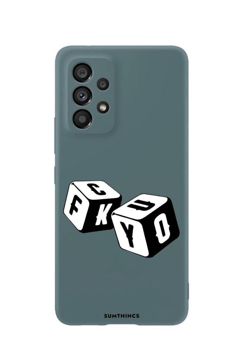 Samsung A06 Fck You Premium Telefon Kılıfı Kaktüs Yeşili - SUMTHINCS