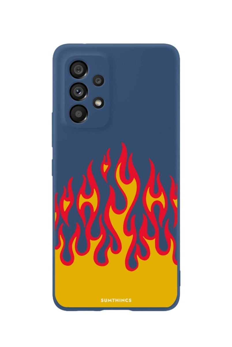 Samsung A06 Flamme Premium Telefon Kılıfı Pasifik Mavi - SUMTHINCS