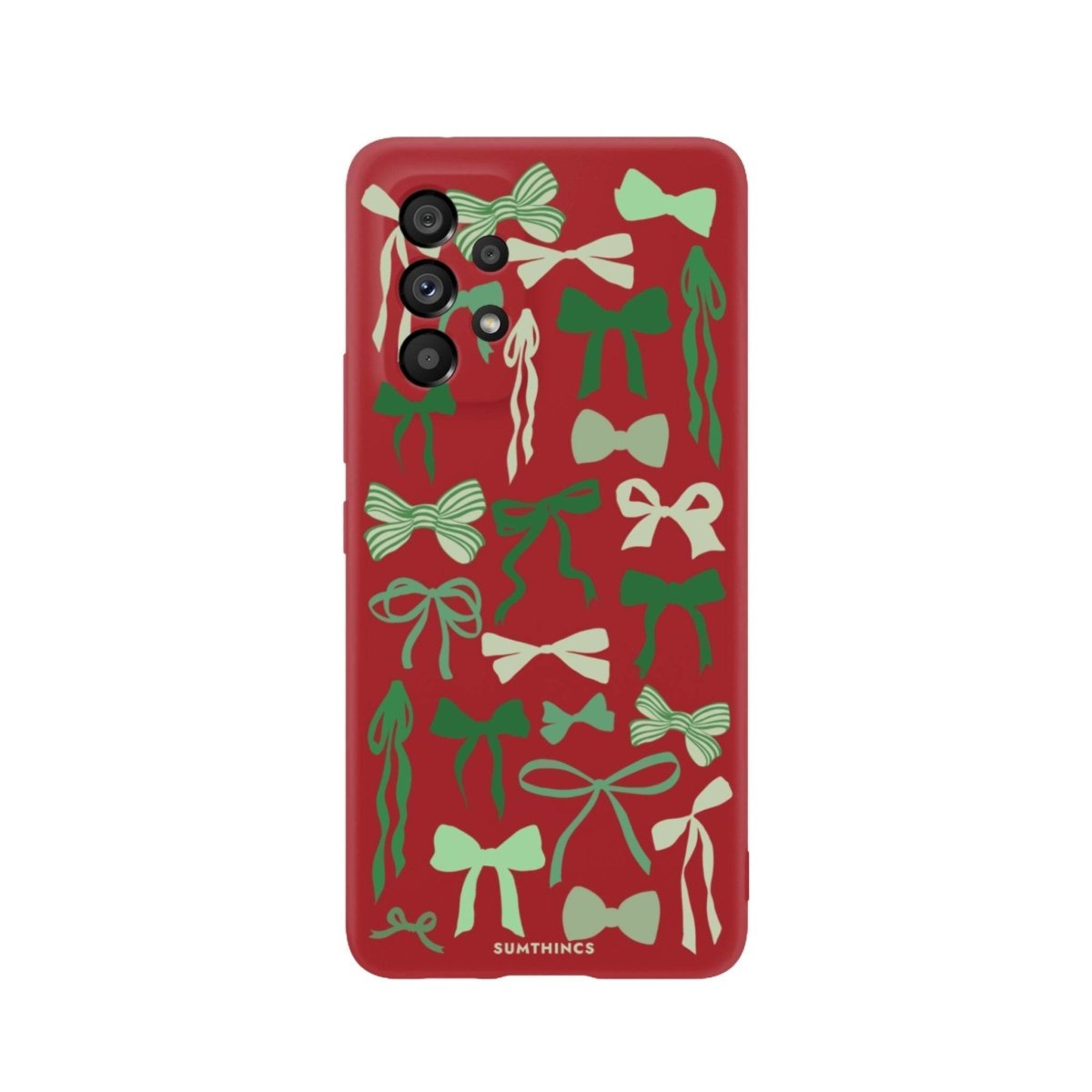 Samsung A06 Green Garland Premium Telefon Kılıfı - SUMTHINCS