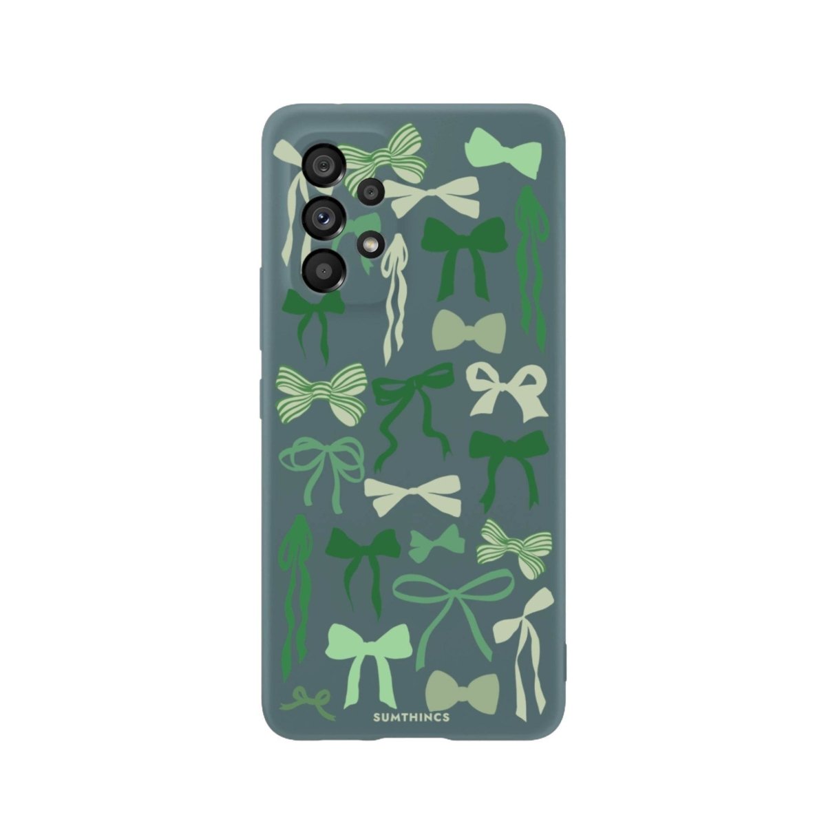 Samsung A06 Green Garland Premium Telefon Kılıfı - SUMTHINCS