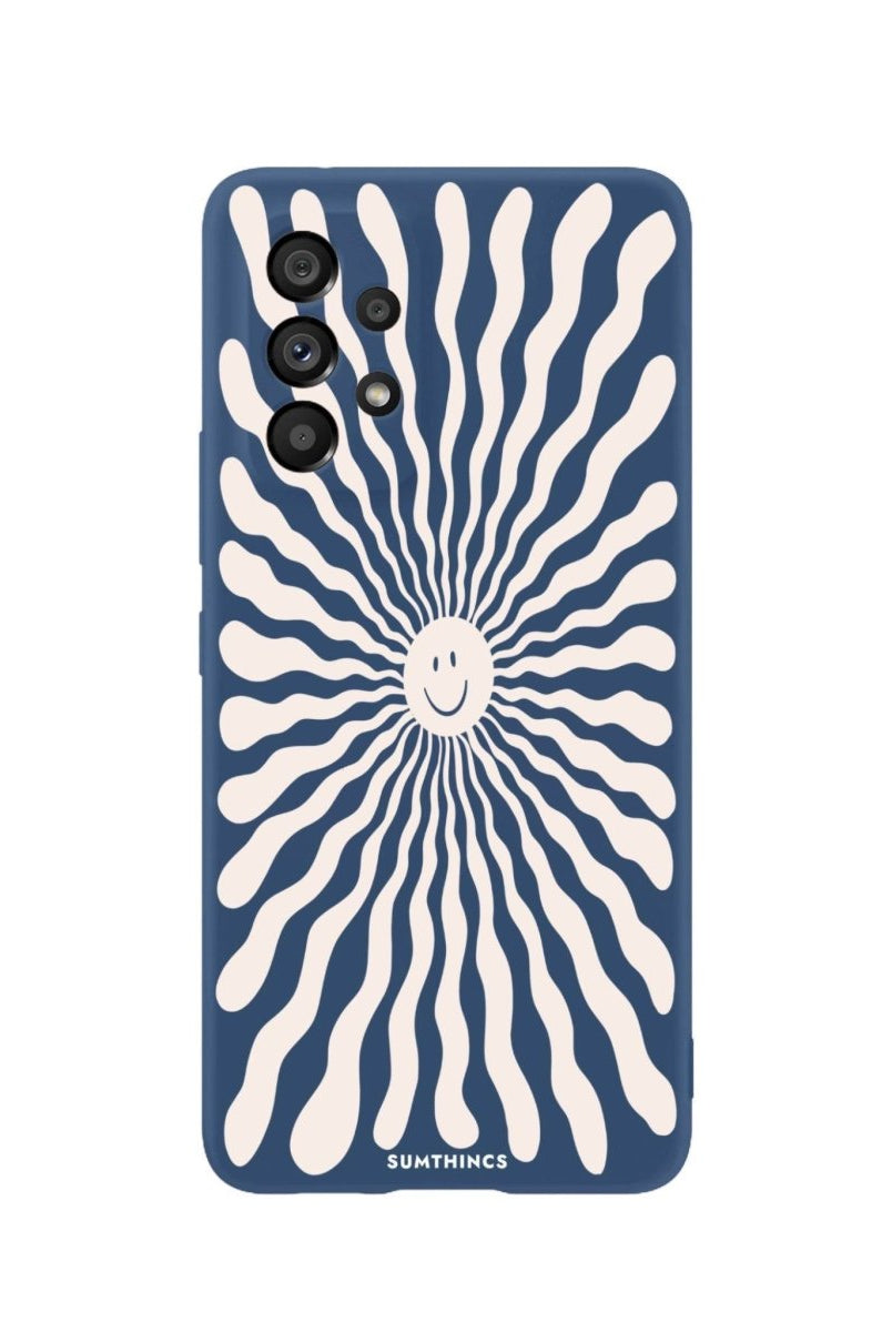 Samsung A06 Happy Little Sun Premium Telefon Kılıfı Pasifik Mavi - SUMTHINCS