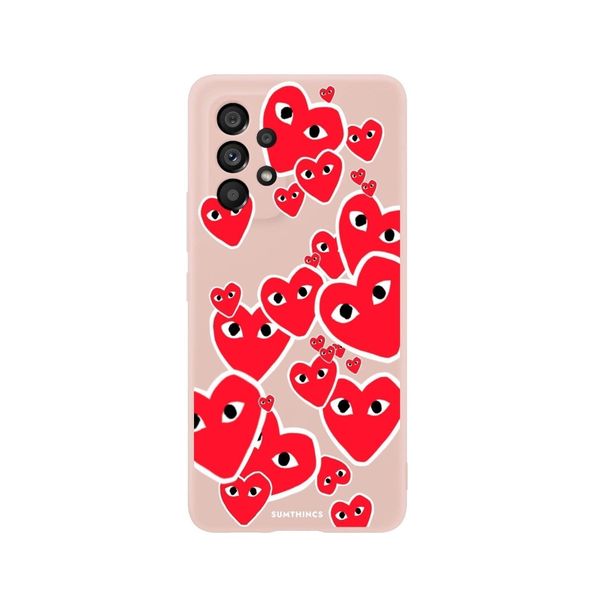 Samsung A06 Hearts Premium Telefon Kılıfı - SUMTHINCS