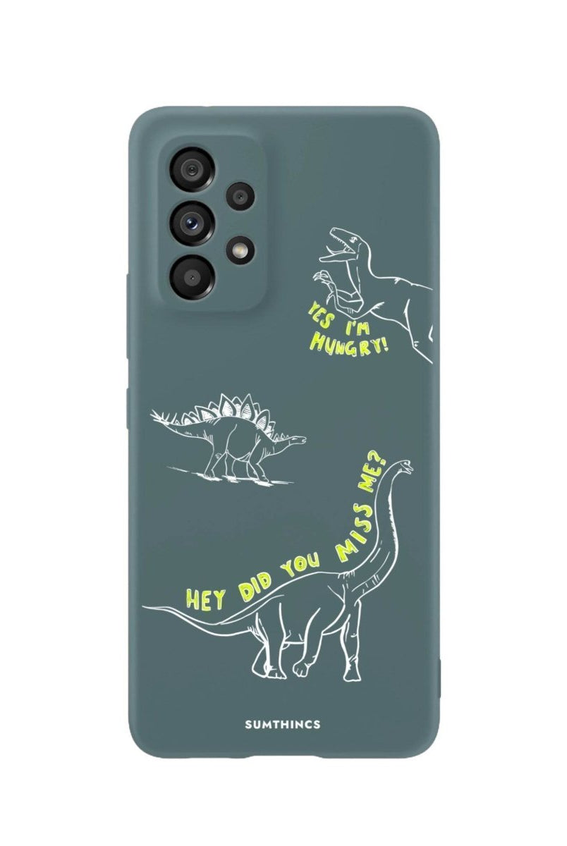 Samsung A06 Hey Did You Miss Me Premium Telefon Kılıfı Kaktüs Yeşili - SUMTHINCS
