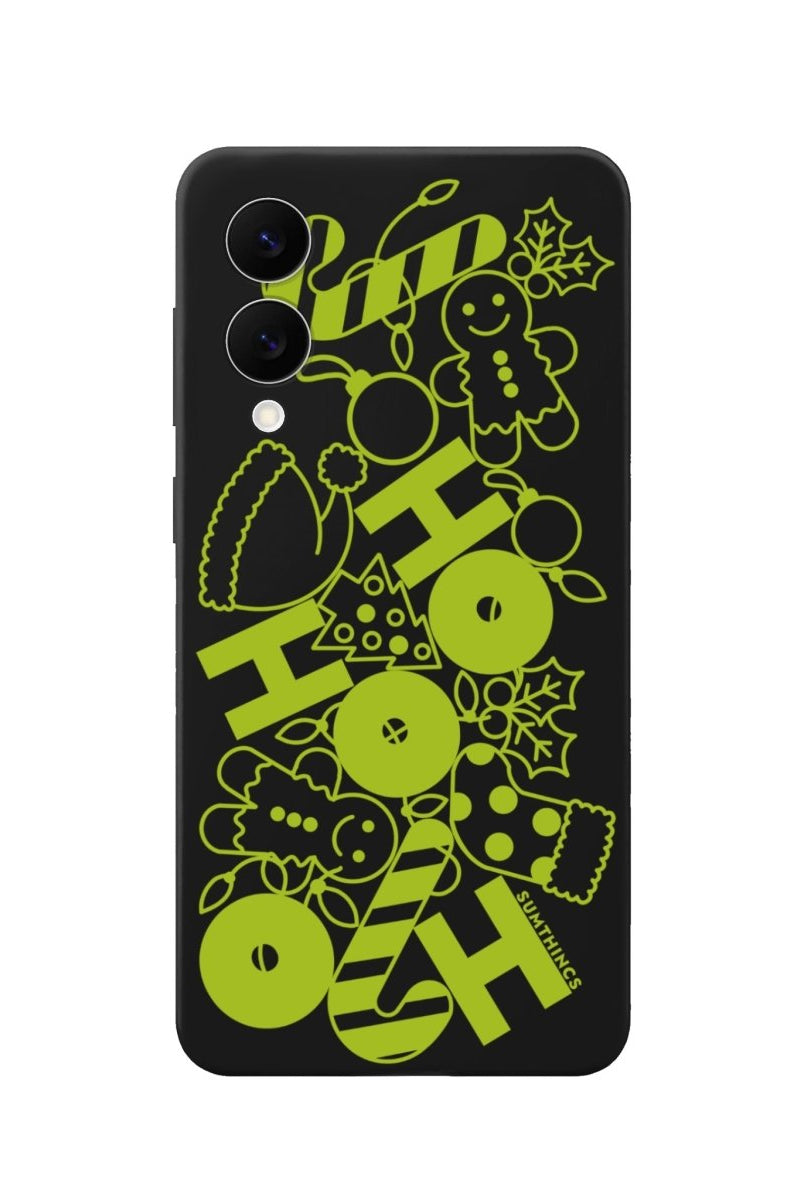 Samsung A06 HoHoHo Premium Telefon Kılıfı Siyah - SUMTHINCS