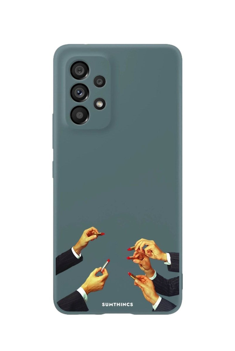 Samsung A06 Lipstick Premium Telefon Kılıfı Kaktüs Yeşili - SUMTHINCS