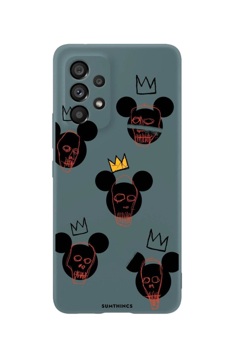 Samsung A06 Mickeys Midnight Premium Telefon Kılıfı Kaktüs Yeşili - SUMTHINCS