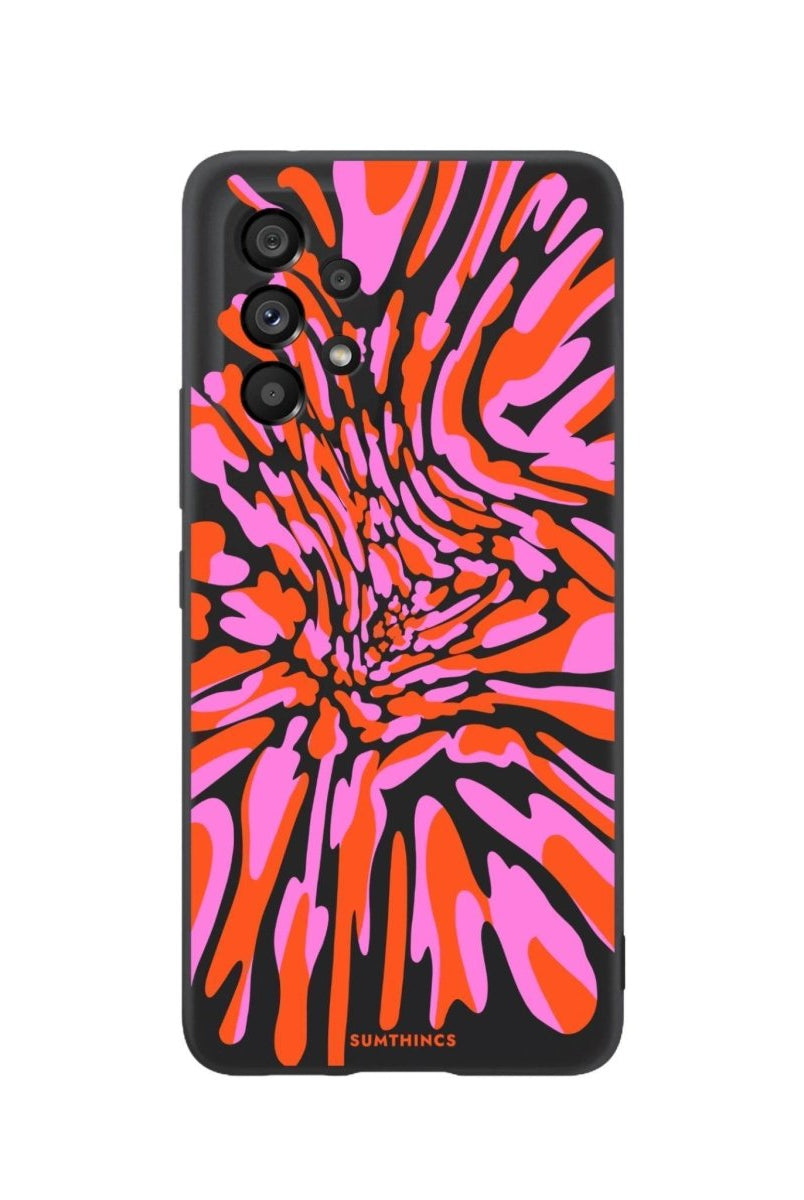 Samsung A06 Neon Dreams Premium Telefon Kılıfı Siyah - SUMTHINCS