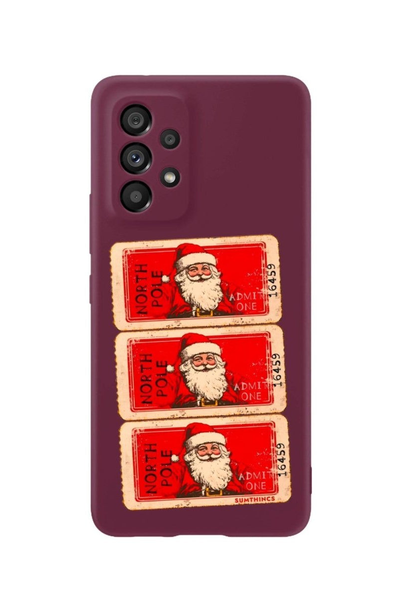 Samsung A06 Northpole Ticket Premium Telefon Kılıfı - SUMTHINCS