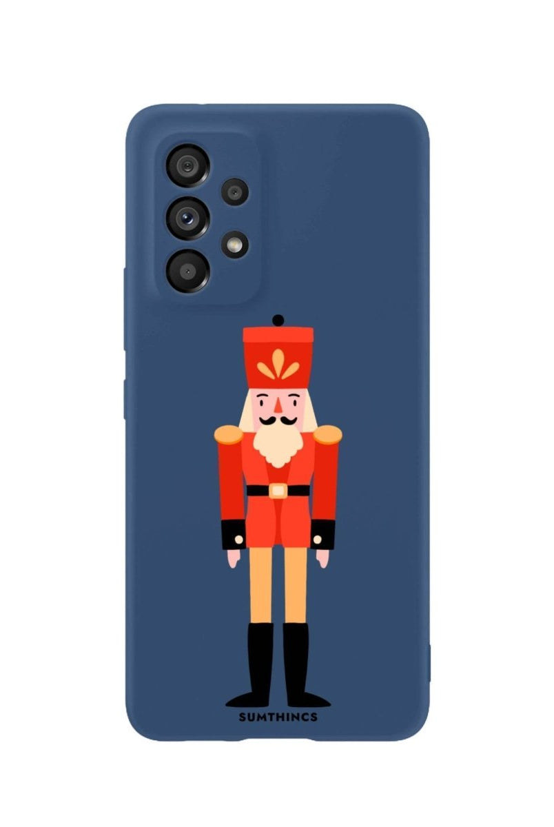 Samsung A06 Nutcracker Premium Telefon Kılıfı Pasifik Mavi - SUMTHINCS