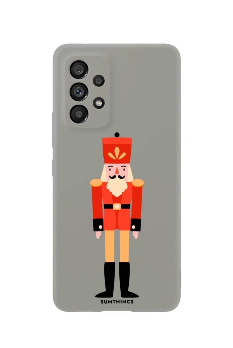 Samsung A06 Nutcracker Premium Telefon Kılıfı Gri - SUMTHINCS