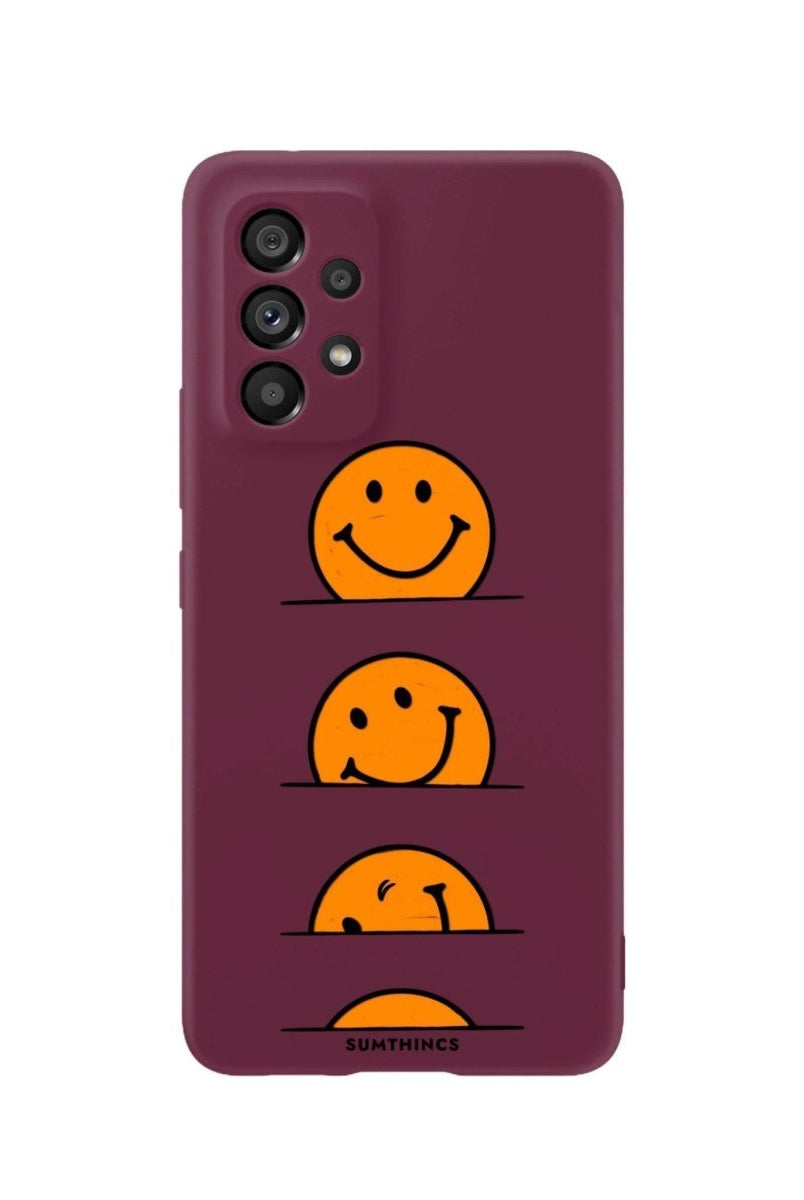 Samsung A06 See You Tomorrow Premium Telefon Kılıfı Bordo - SUMTHINCS