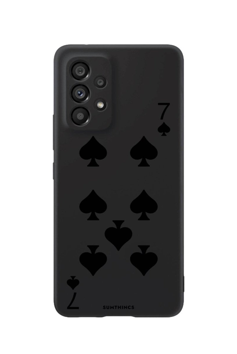 Samsung A06 Spade7 Premium Telefon Kılıfı Siyah - SUMTHINCS