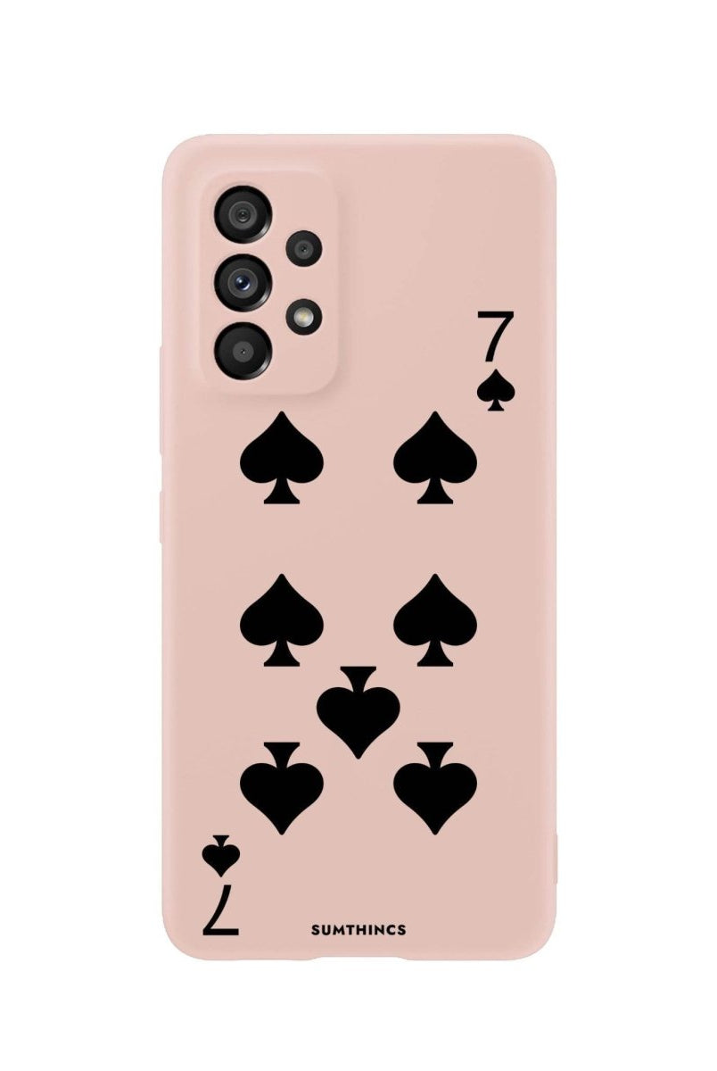 Samsung A06 Spade7 Premium Telefon Kılıfı Bej - SUMTHINCS