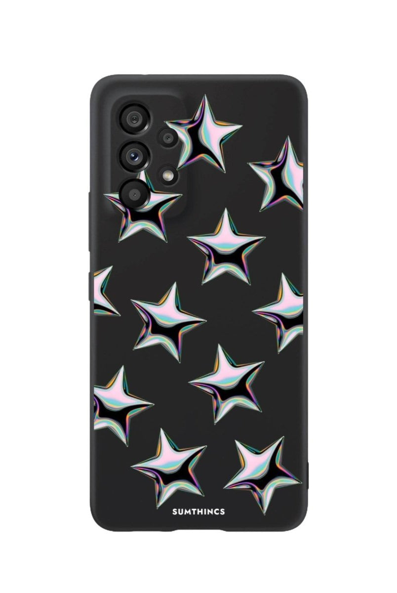 Samsung A06 Stars Premium Telefon Kılıfı Siyah - SUMTHINCS