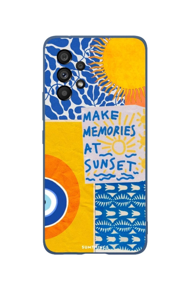 Samsung A06 Sunset Collage Premium Telefon Kılıfı - SUMTHINCS