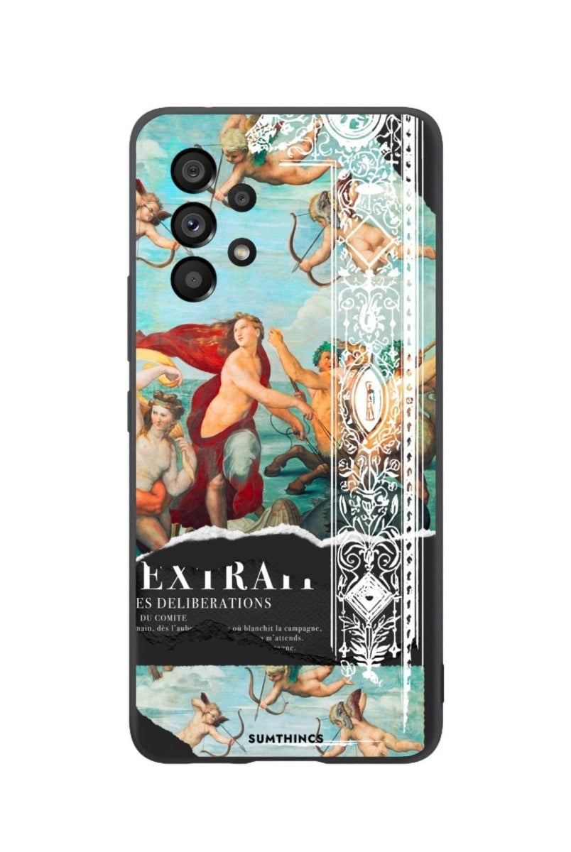 Samsung A06 Triumph of Galatea Premium Telefon Kılıfı Siyah - SUMTHINCS