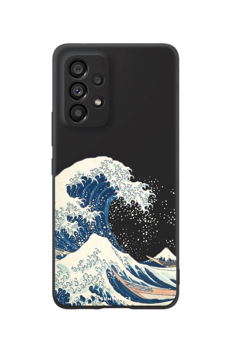 Samsung A06 Waves Premium Telefon Kılıfı Siyah - SUMTHINCS