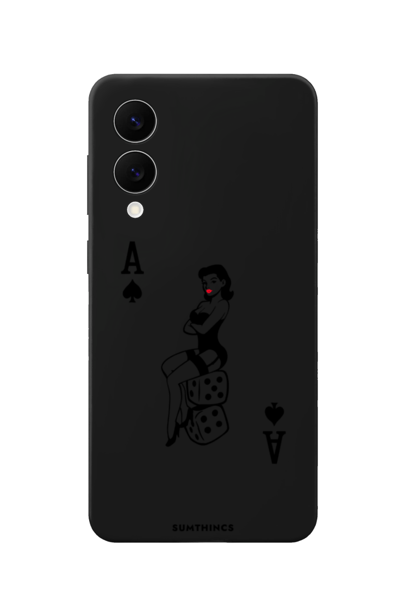 Samsung A07 Ace Queen Premium Telefon Kılıfı Siyah - SUMTHINCS