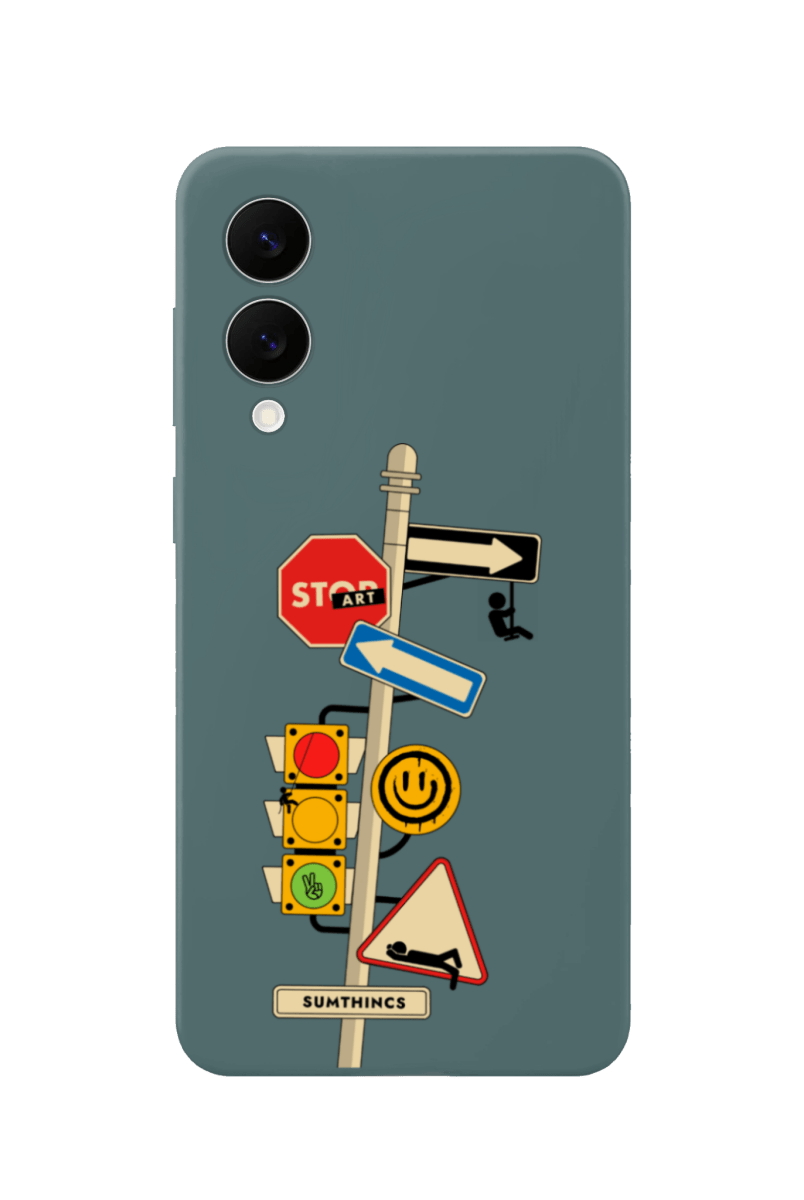 Samsung A07 Crossroad Premium Telefon Kılıfı Kaktüs Yeşili - SUMTHINCS