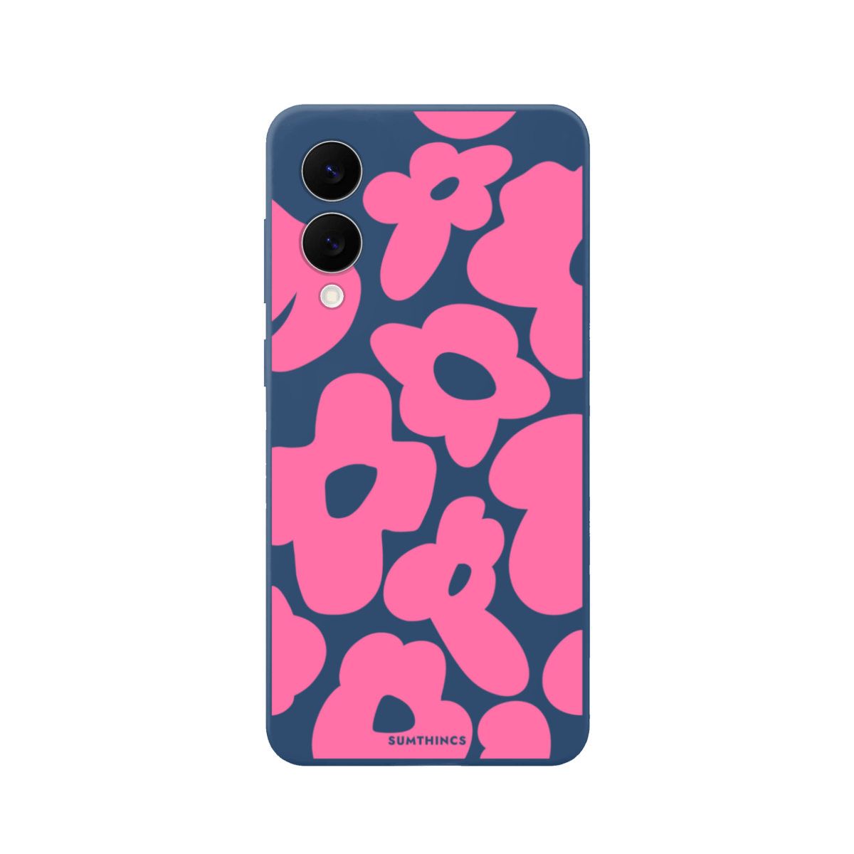 Samsung A07 Daisy Pop Premium Telefon Kılıfı Pasifik Mavi - SUMTHINCS