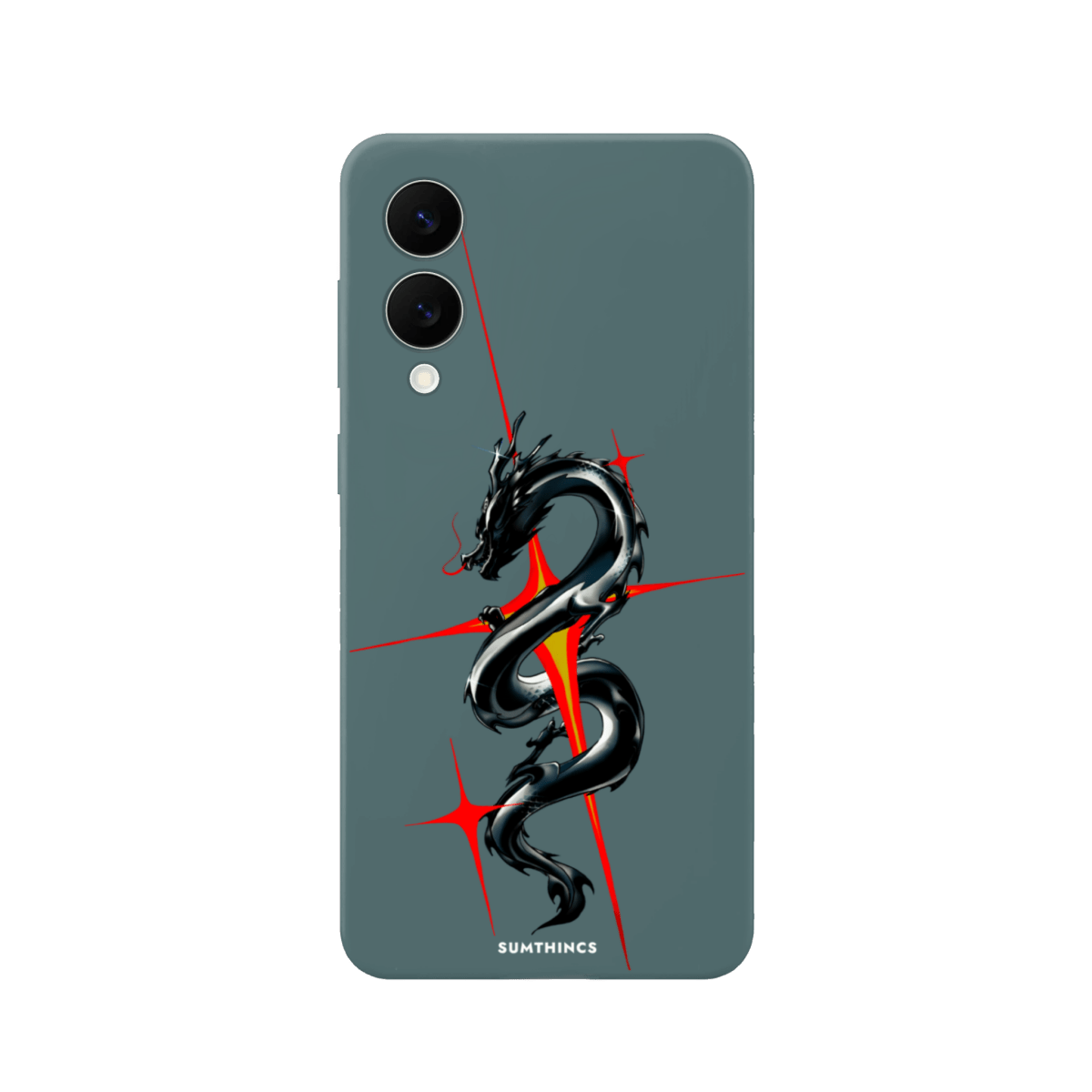 Samsung A07 Dragonflare Premium Telefon Kılıfı Kaktüs Yeşili - SUMTHINCS