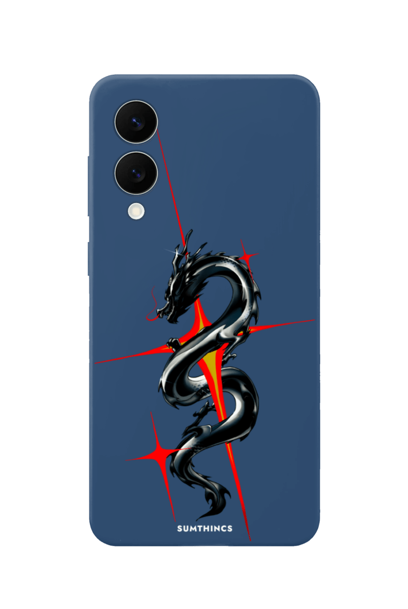 Samsung A07 Dragonflare Premium Telefon Kılıfı Pasifik Mavi - SUMTHINCS