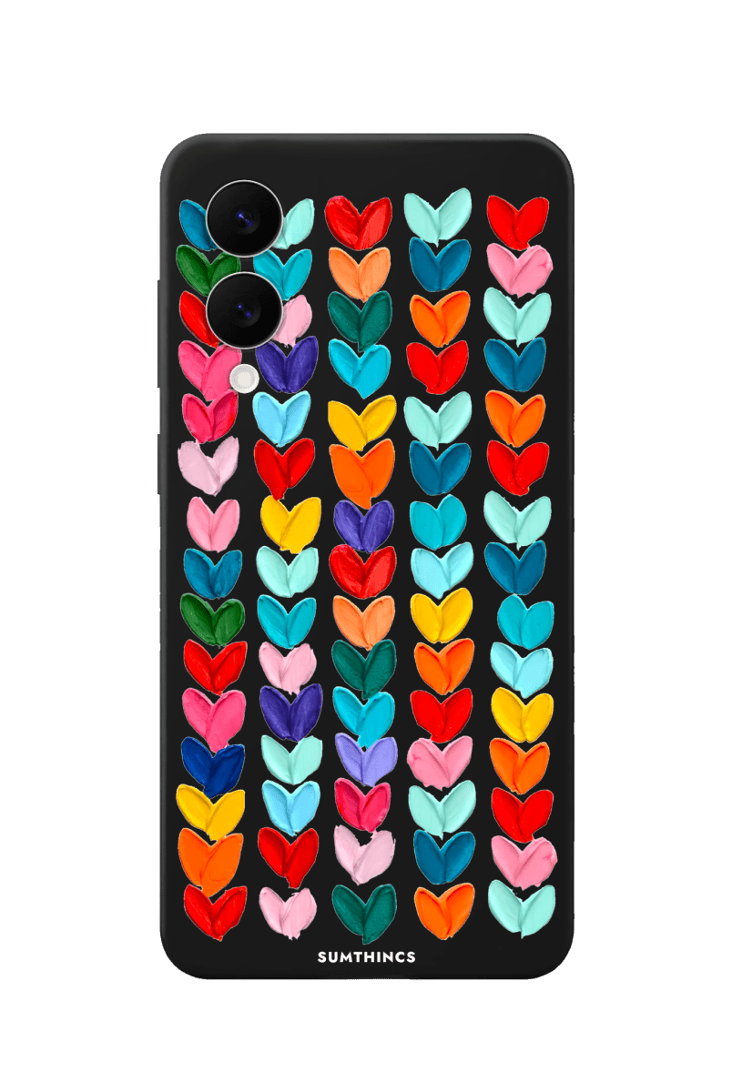 Samsung A07 Lovestorm Premium Telefon Kılıfı Siyah - SUMTHINCS