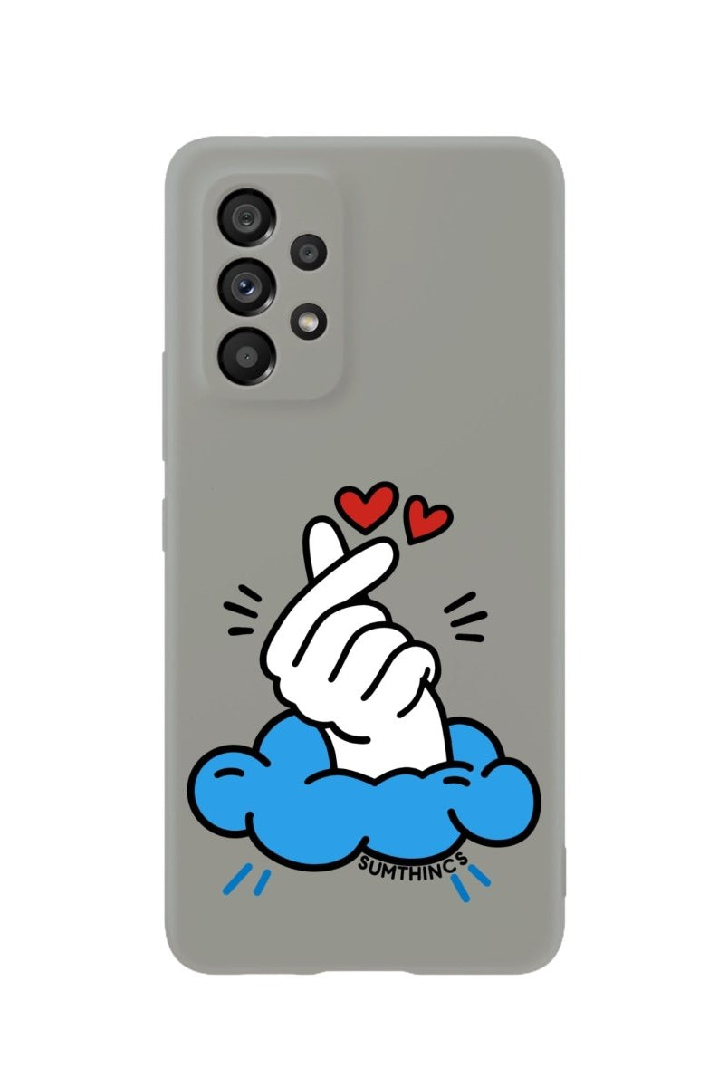 Samsung A13 Crush Premium Telefon Kılıfı Gri - SUMTHINCS