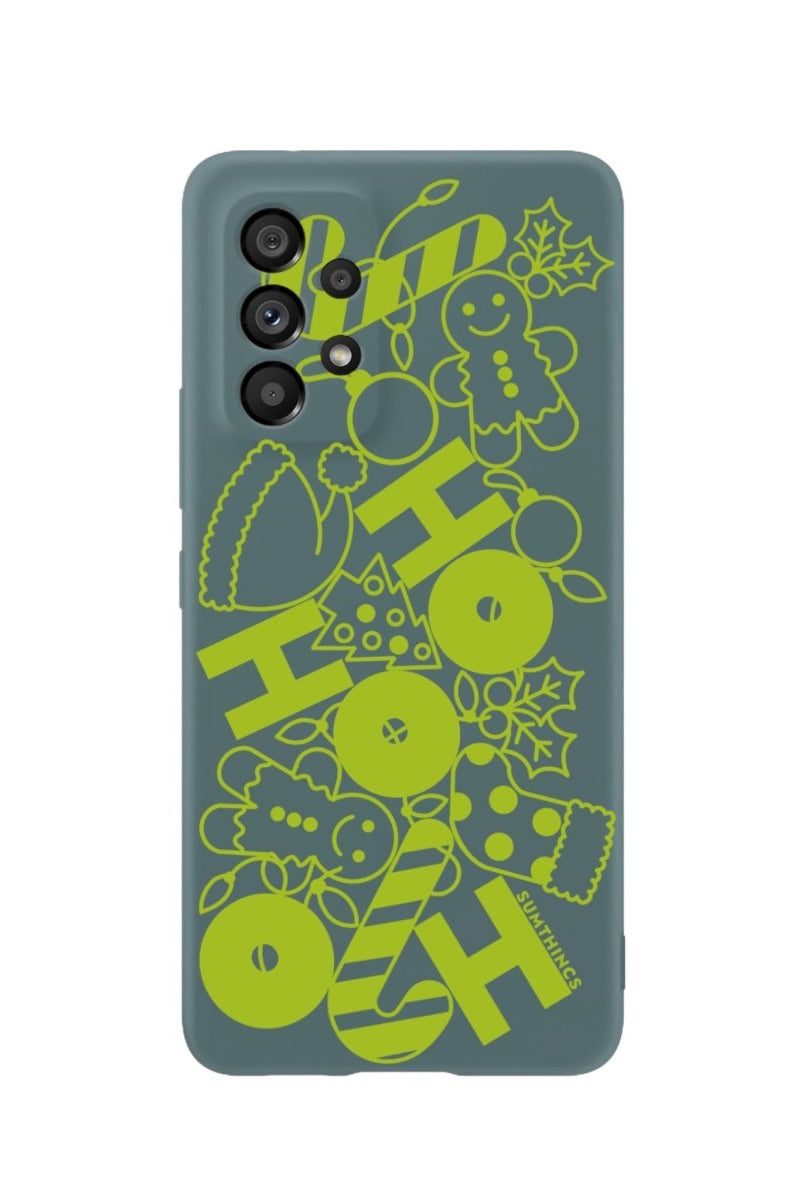 Samsung A13 HoHoHo Premium Telefon Kılıfı Kaktüs Yeşili - SUMTHINCS