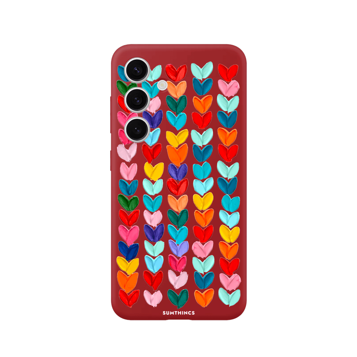 Samsung A14 Lovestorm Premium Telefon Kılıfı Kırmızı - SUMTHINCS