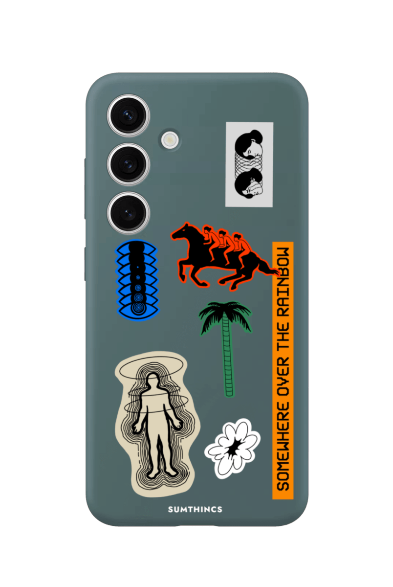 Samsung A14 Somewhere Premium Telefon Kılıfı Kaktüs Yeşili - SUMTHINCS