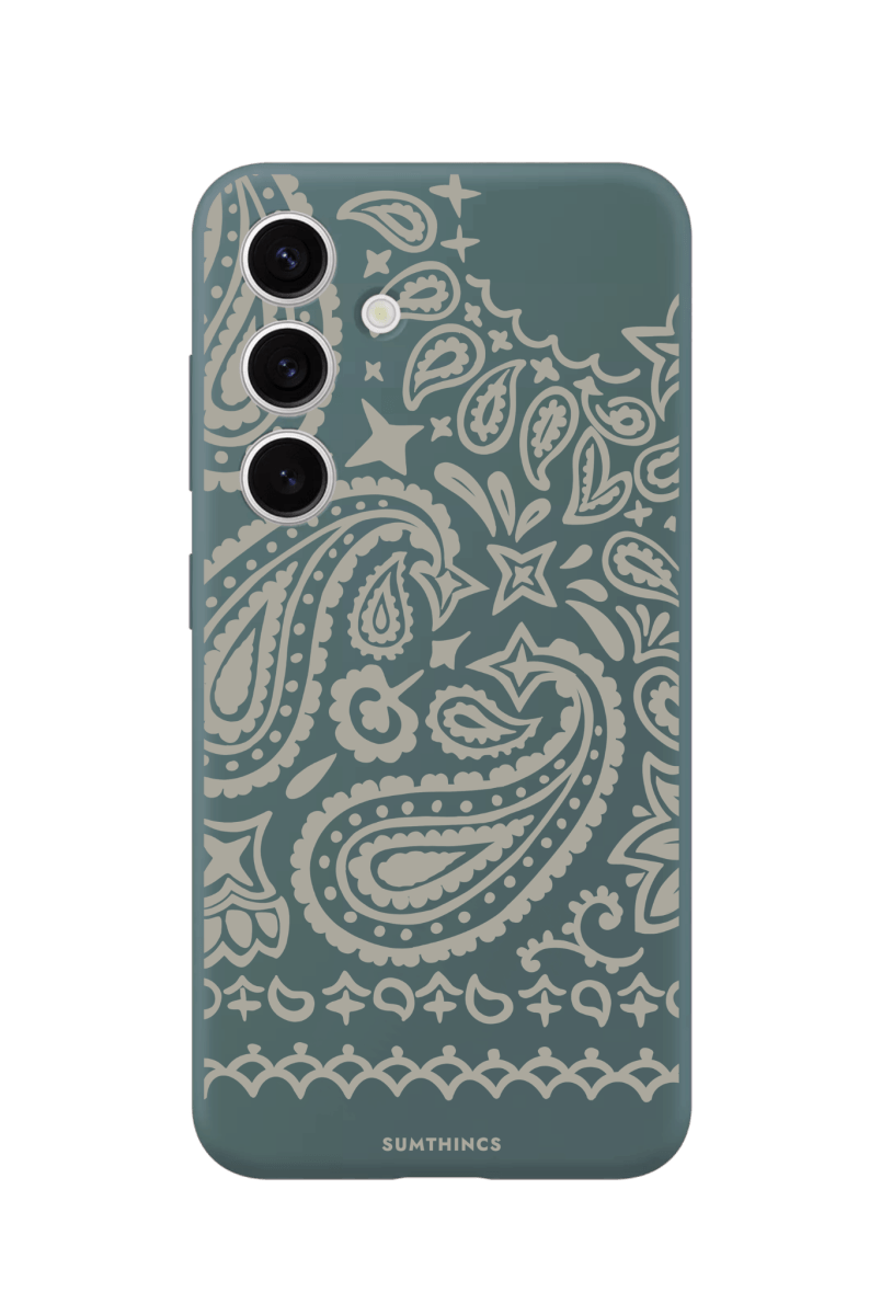 Samsung A14 Urban Bandana Premium Telefon Kılıfı Kaktüs Yeşili - SUMTHINCS