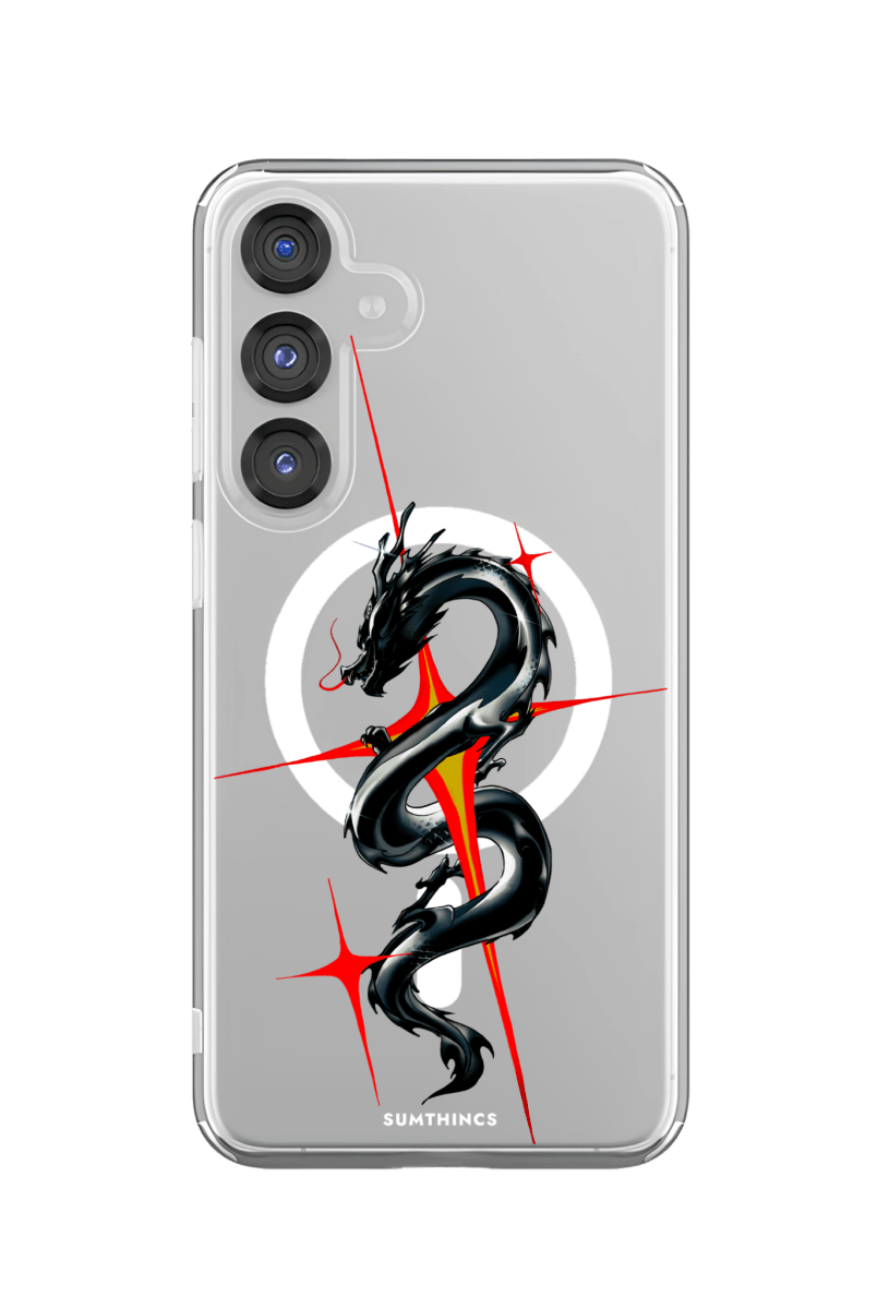 Samsung A16 Dragonflare Clear Magsafe Şeffaf Telefon Kılıfı - SUMTHINCS