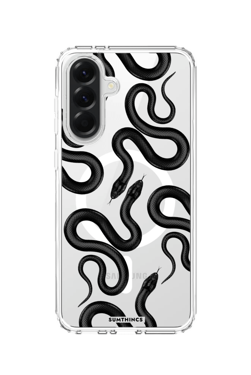 Samsung A16 Snakes Clear Magsafe Telefon Kılıfı - SUMTHINCS