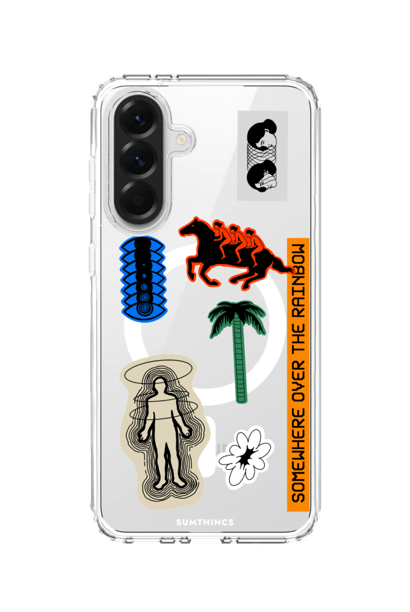 Samsung A16 Somewhere Clear Magsafe Şeffaf Telefon Kılıfı - SUMTHINCS