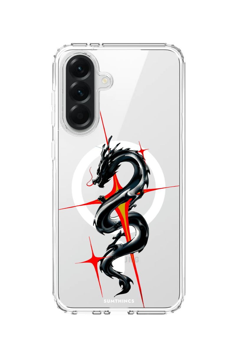 Samsung A26 Dragonflare Clear Magsafe Şeffaf Telefon Kılıfı - SUMTHINCS