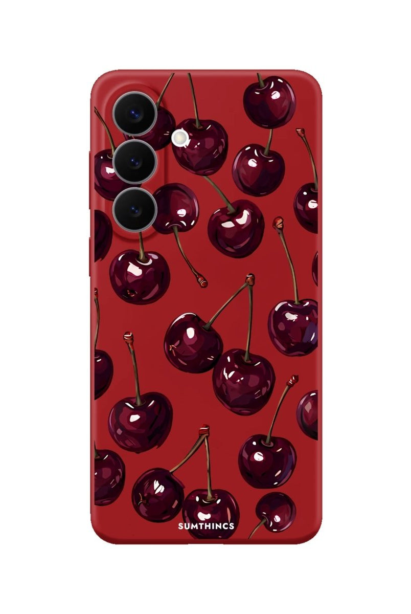 Samsung A26 Ruby Premium Telefon Kılıfı Kırmızı - Sumthincs