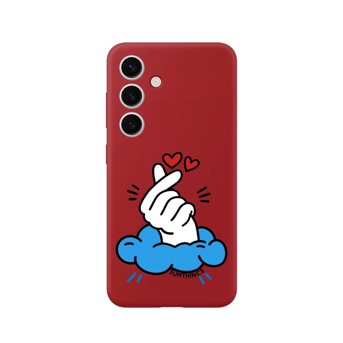 Samsung A54 Crush Premium Telefon Kılıfı Kırmızı - SUMTHINCS