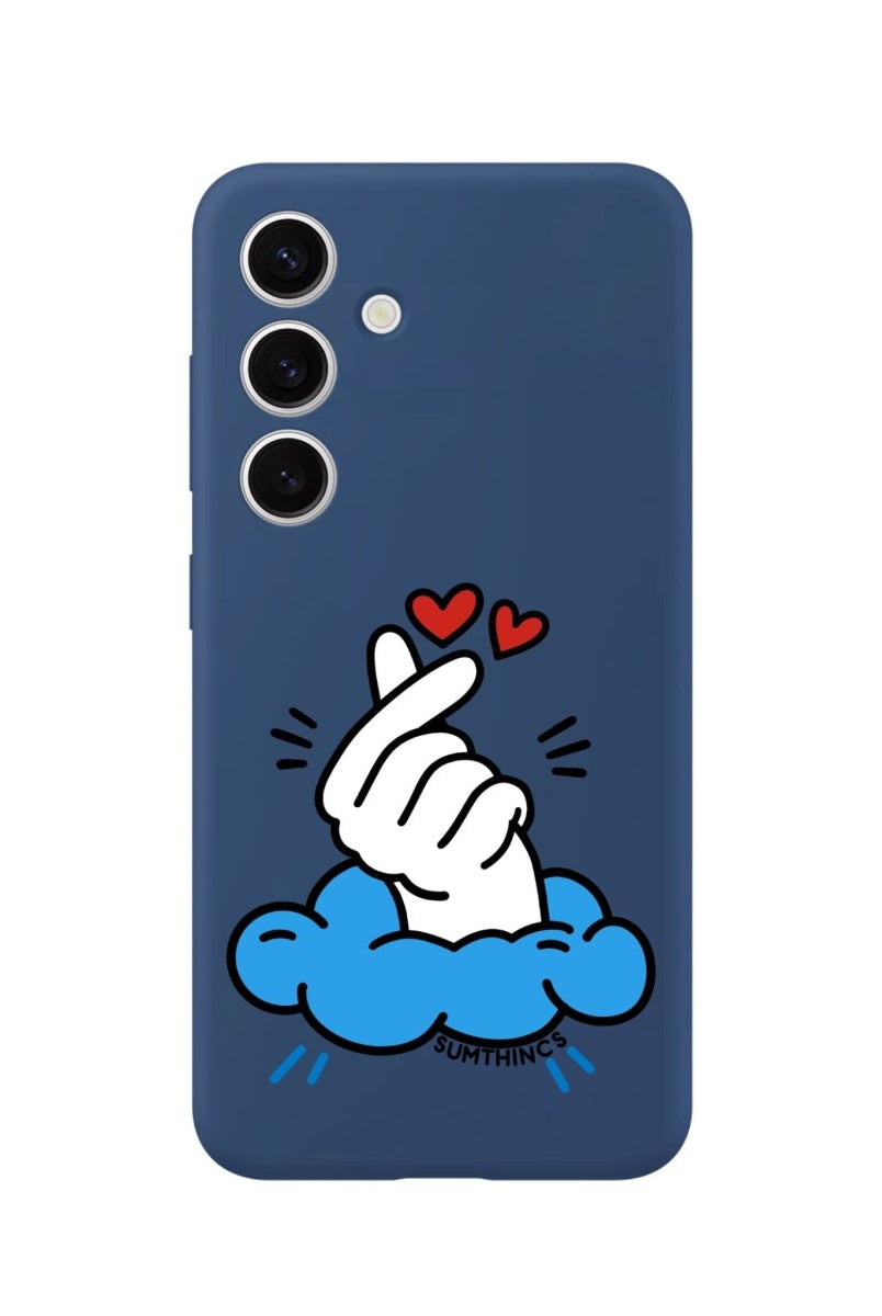 Samsung A54 Crush Premium Telefon Kılıfı Pasifik Mavi - SUMTHINCS