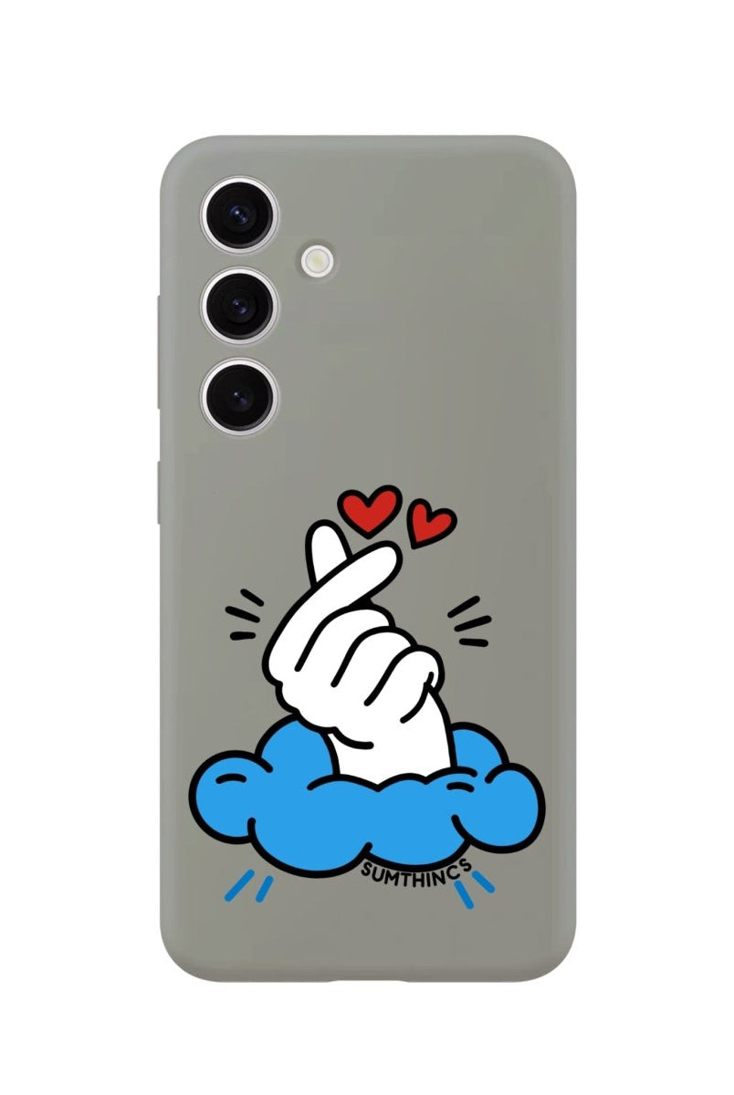 Samsung A54 Crush Premium Telefon Kılıfı Gri - SUMTHINCS