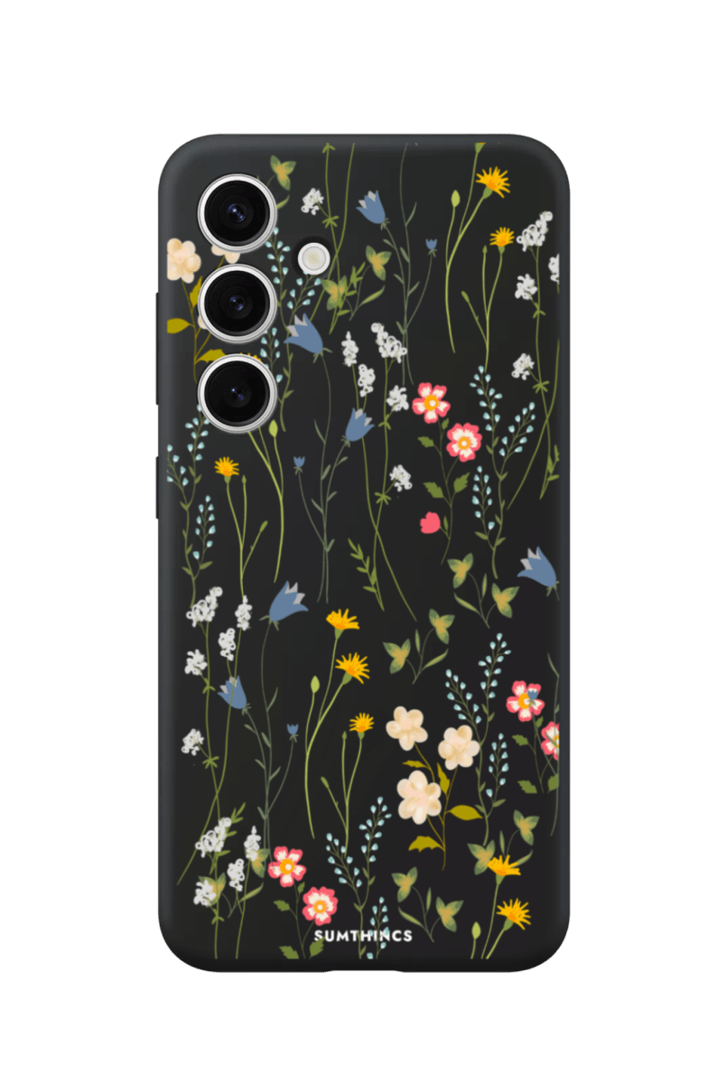 Samsung A56 Eternal Garden Premium Telefon Kılıfı Siyah - SUMTHINCS