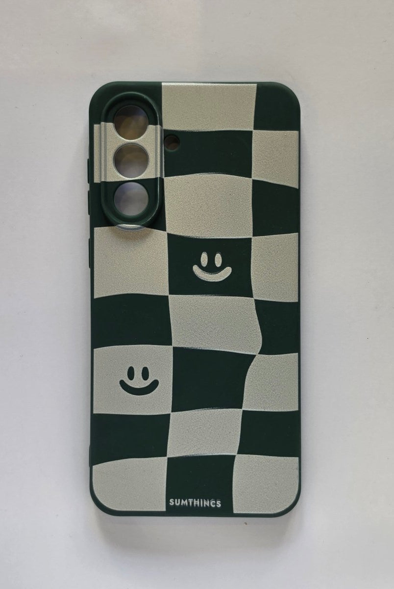 Samsung A56 smiling check Premium Telefon Kılıfı - Sumthincs