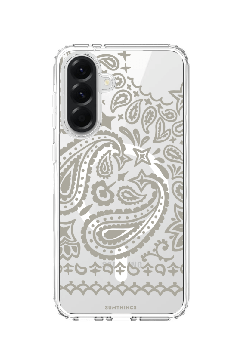 Samsung A56 Urban Bandana Clear Magsafe Şeffaf Telefon Kılıfı - SUMTHINCS