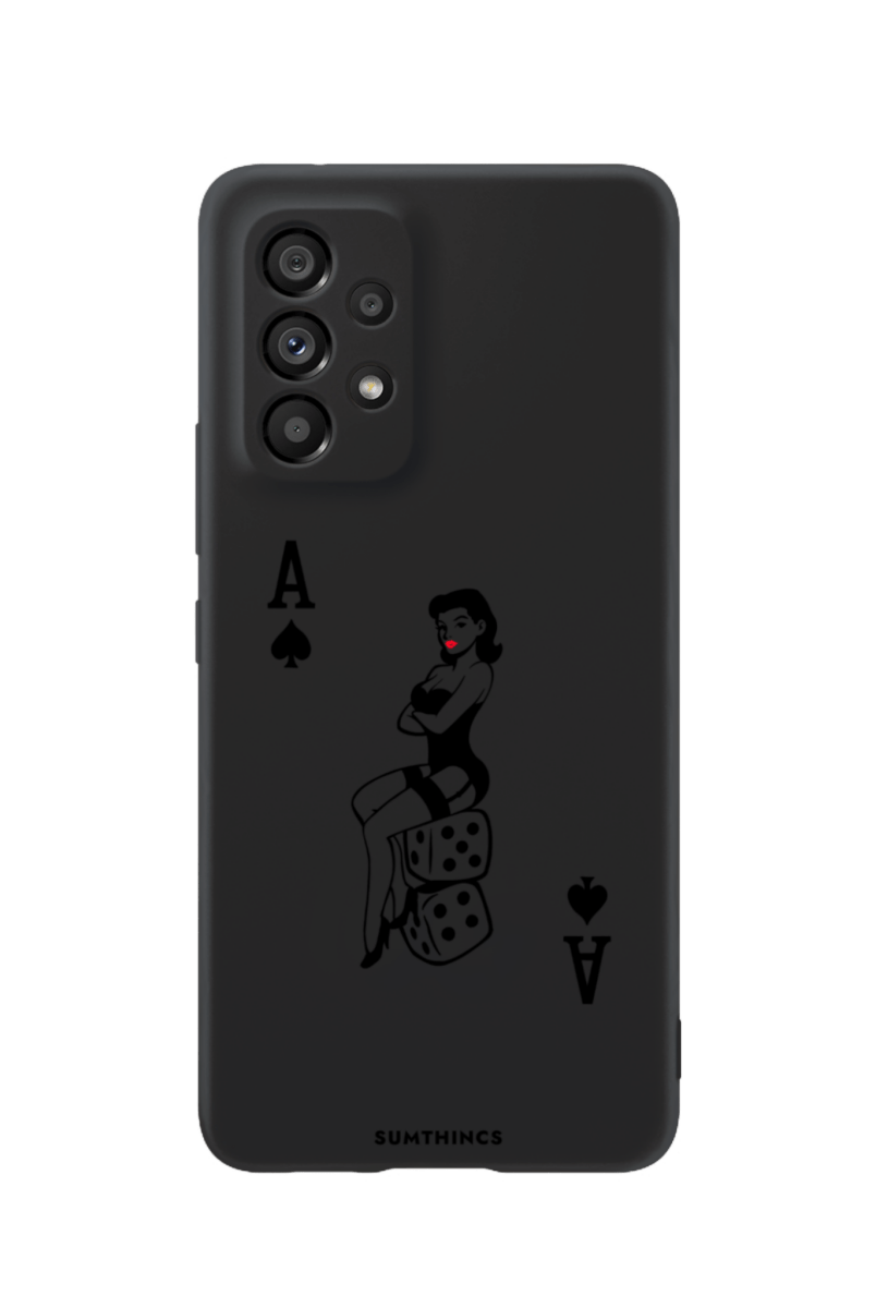 Samsung A73 Ace Queen Premium Telefon Kılıfı Siyah - SUMTHINCS