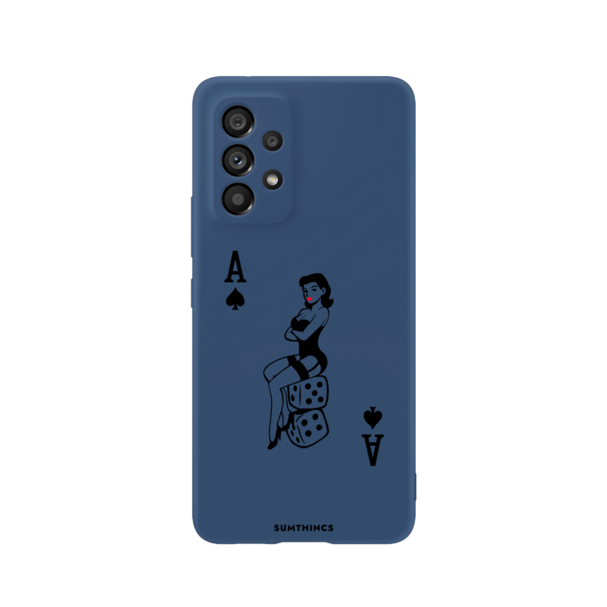 Samsung A73 Ace Queen Premium Telefon Kılıfı Pasifik Mavi - SUMTHINCS