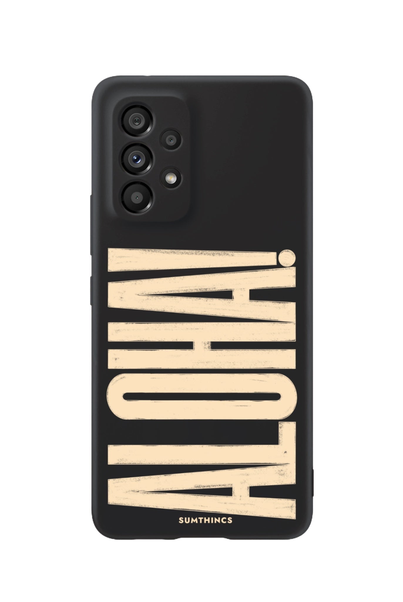 Samsung A73 Aloha Premium Telefon Kılıfı Siyah - SUMTHINCS